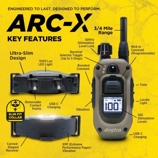 DOGTRA Ferntrainer ARC-X | 1 Hund