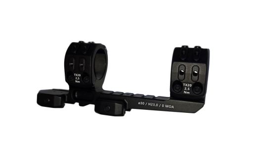 ERATAC Picatinny T7 Blockmontage | Festmontage | 30mm Ringe | verl�ngerte Version | 0MOA