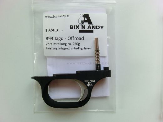 BIXN ANDY Kugelabzug/Feinabzug für Blaser R93 Modell JAGD