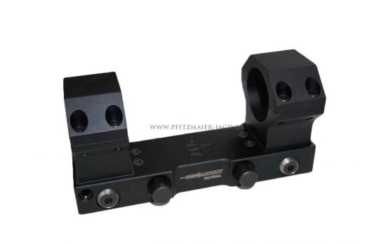 INNOMOUNT TACTICAL PICATINNY Schnellspannmontage - Blockmontage, 30mm Ringe, 20MOA Vorneigung