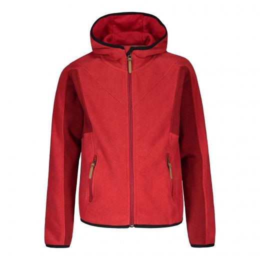 ANAR Kinder Fleecejacke MANNA rot