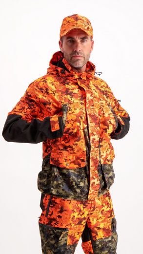 ANAR Herren Jagdjacke HIRVAS safety camo