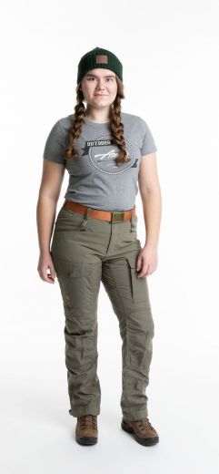 ANAR Damen Hose GARRA CURVED gr�n