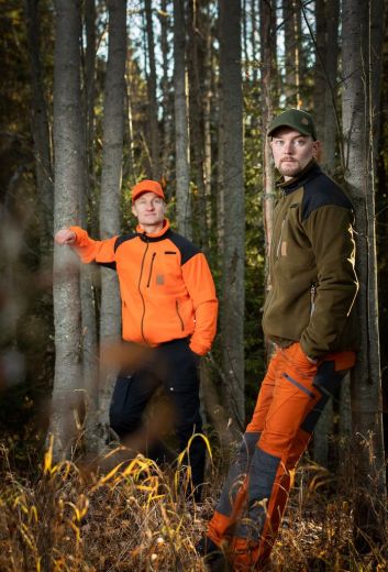 ANAR Fleecejacke SOMPIO orange