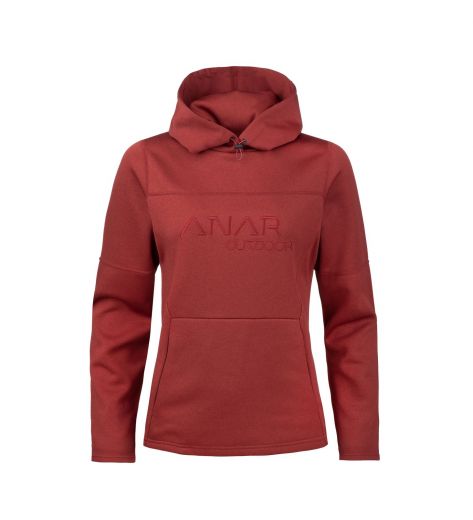 ANAR Damen Hoodie GALDA rot