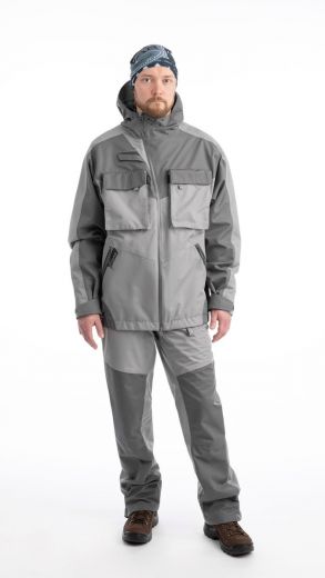 ANAR Herren Angeljacke JOHKA grau