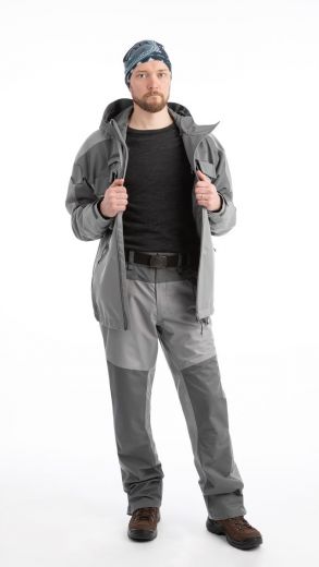 ANAR Herren Angeljacke JOHKA grau