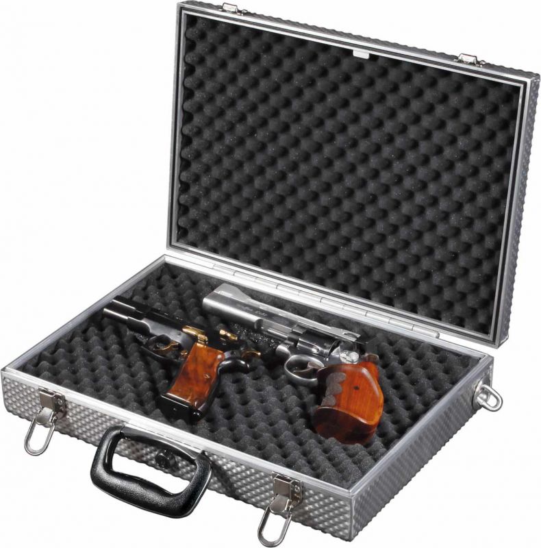 Alu-Waffenkoffer für Kurzwaffen - Futterale + Koffer - AKAH