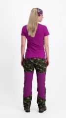 ANAR Damen Hose GALDA camo/violett