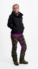 ANAR Damen Hose GALDA camo/violett